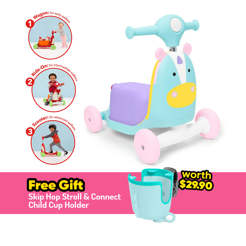 Skip Hop Zoo Ride-On + FREE GIFT